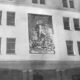 Zdjęcie - malowidło na budynku szkoły w przeszłości