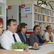 Spotkanie poetyckie klasy lingwistycznej 3b z poetami z Włoch w dniu 23.10.2019 r.