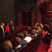 Projekt „Klasa TN. Drugi dzwonek” - spotkanie po spektakl „Piknik pod Wiszącą Skałą”, Teatr Narodowy (grudzień 2021 r.)